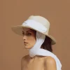 Women's Panama Hats-Sensi Studio Australiano Hat with Adjustable Fabric Band