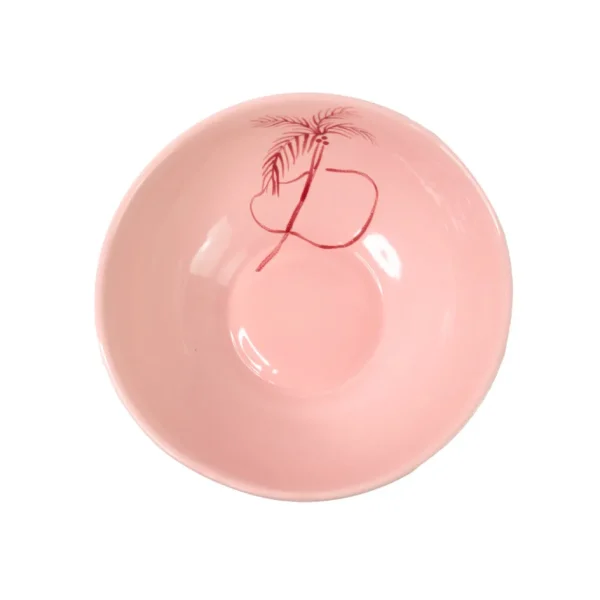 Home-Sensi Studio Ceramic Salad Bowl "Trazos Sicilia" (Set of 2)