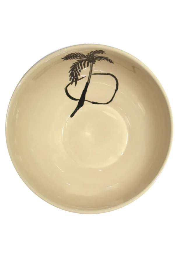 Home-Sensi Studio Ceramic Salad Bowl "Trazos Sicilia" (Set of 2)