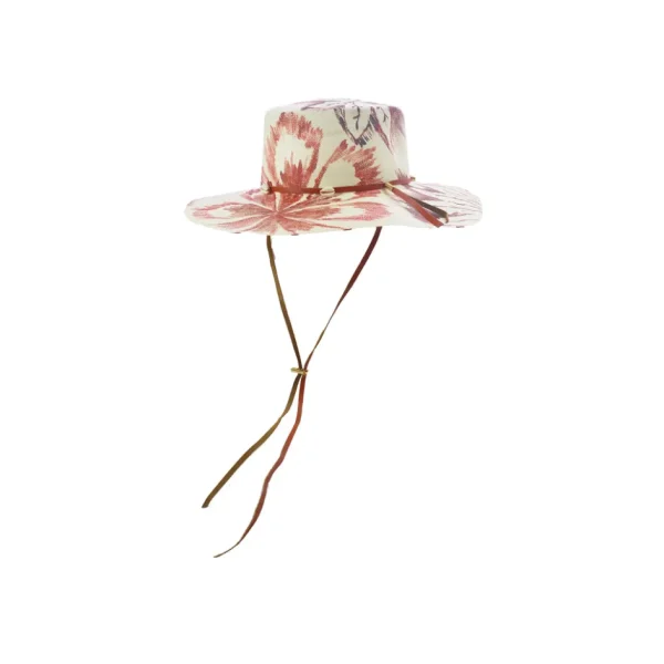 Women's Panama Hats-Sensi Studio Cordovan Hat Long Brim