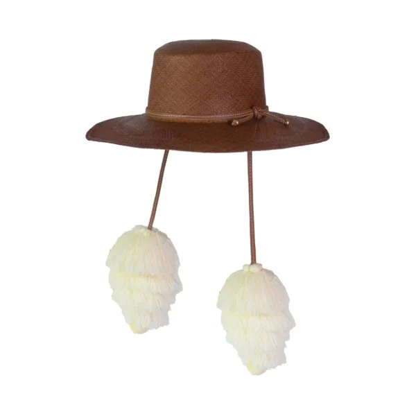 Women's Panama Hats-Sensi Studio Cordovez Long Brim Hat