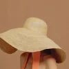 Women's Panama Hats-Sensi Studio Crochet Glamour Hat with Grosgrain Ribbon