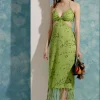 Rtw-Sensi Studio Cut Out Halter Maxi Dress