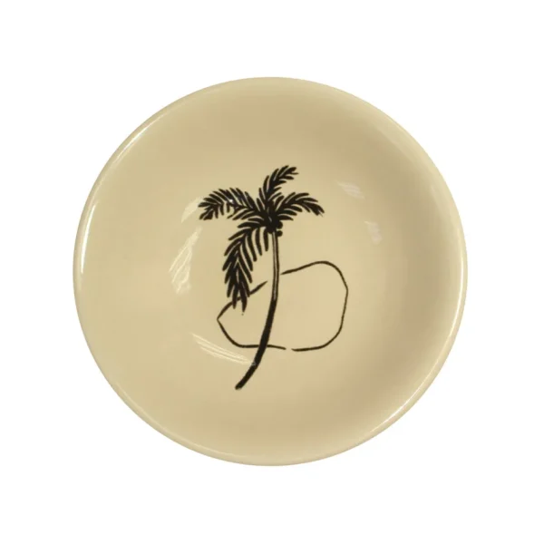 Home-Sensi Studio Deep Dish “Trazos Sicilia Black” (Set of 4)