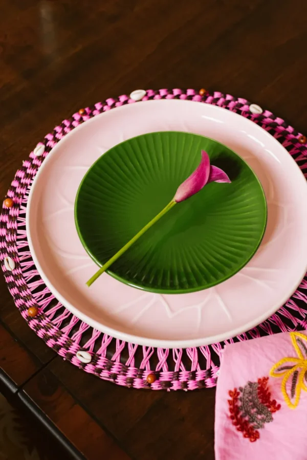 Home-Sensi Studio Dinner Plate “Waves” (Set of 4)
