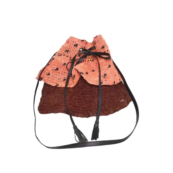 Handbags-Sensi Studio Dots Ruffled Mochila