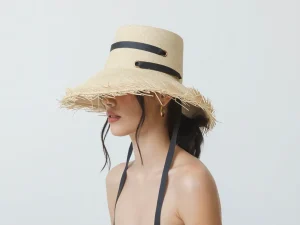 Women's Panama Hats-Sensi Studio El Campesino Hat With Adjustable Ribbon