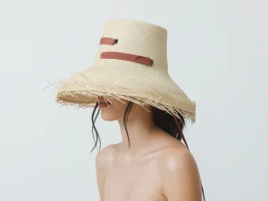 Women's Panama Hats-Sensi Studio El Campesino Hat With Adjustable Ribbon