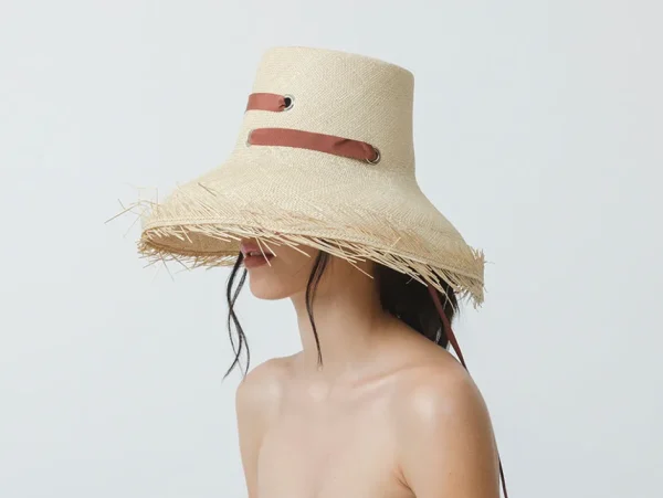 Women's Panama Hats-Sensi Studio El Campesino Hat With Adjustable Ribbon