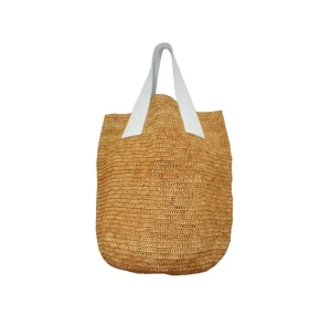 Handbags-Sensi Studio “El viajero” Soft And Flexible Woven Straw Bag