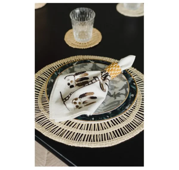 Home-Sensi Studio Embroidered Napkin