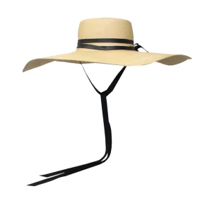 Women's Panama Hats-Sensi Studio Extra Long Brim Cordovan
