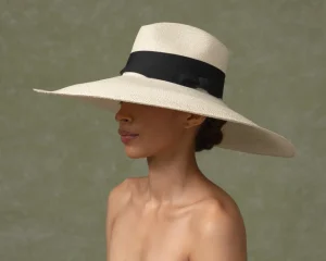 Women's Panama Hats-Sensi Studio Extra Long Brim Panama Hat