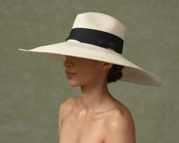 Women's Panama Hats-Sensi Studio Extra Long Brim Panama Hat
