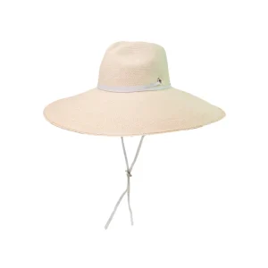 Women's Panama Hats-Sensi Studio Extra Long Brim Panama Hat with Leather Band