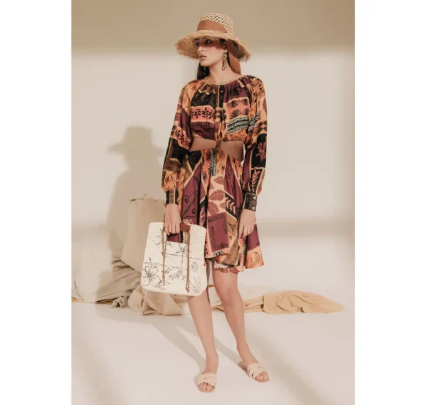 Women's Panama Hats-Sensi Studio Frayed Lamp Shaped Hat