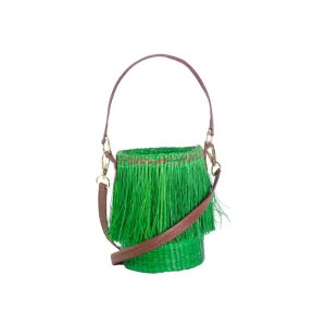 Handbags-Sensi Studio Frayed Mini Bucket