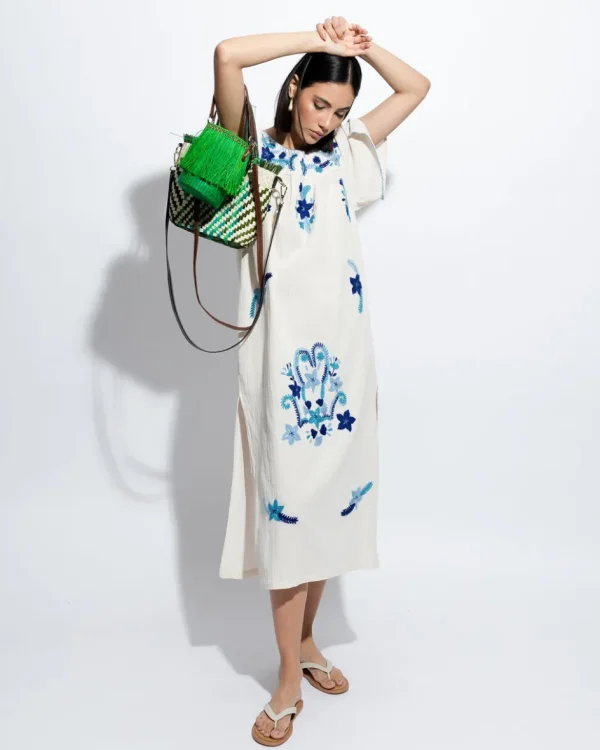 Handbags-Sensi Studio Frayed Mini Bucket
