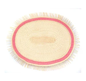 Home-Sensi Studio Frayed Oval Placemat (Set of 4 units)