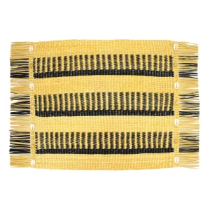 Home-Sensi Studio Frayed Rectangular Placemat (Set of 2 units)