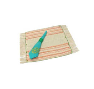 Home-Sensi Studio Frayed Rectangular Placemat