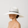 Women's Panama Hats-Sensi Studio Glamour Extra Long Brim Panama Hat