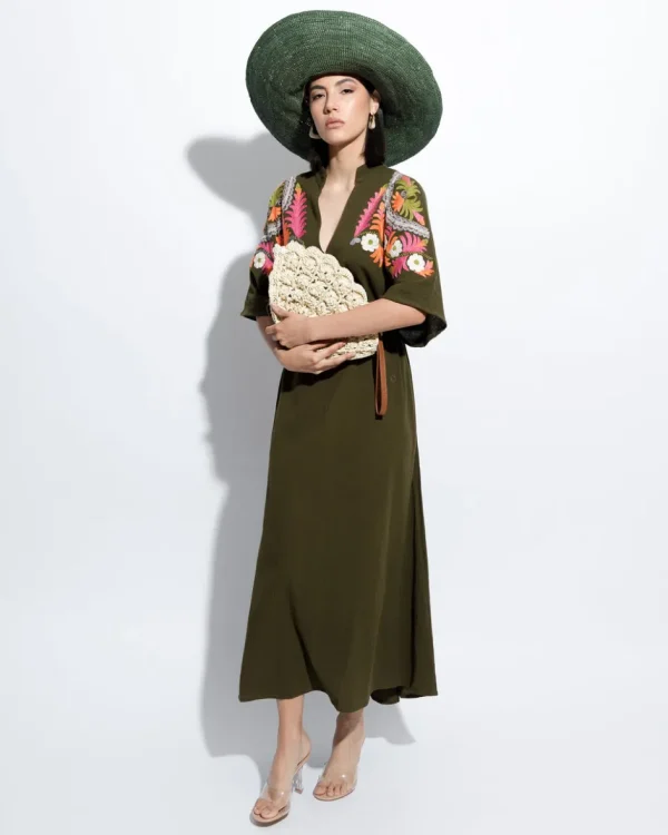 Rtw-Sensi Studio Hand Embroidered Caftan