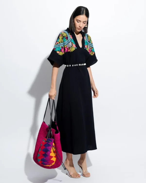 Rtw-Sensi Studio Hand Embroidered Caftan