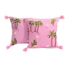 Home-Sensi Studio Hand Embroidered Linen Cushion Lining (Set of 2 Units)