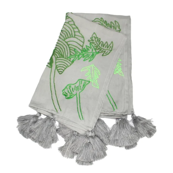 Home-Sensi Studio Hand Embroidered Towel