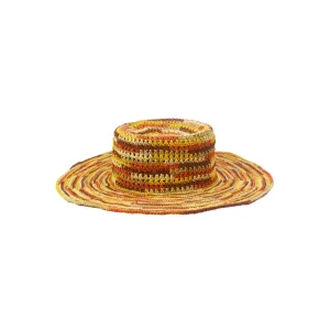Women's Panama Hats-Sensi Studio Hippie Fiesta Crochet hat
