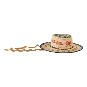 Women's Panama Hats-Sensi Studio Hippie Long Brim Crochet