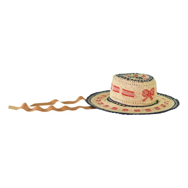 Women's Panama Hats-Sensi Studio Hippie Long Brim Crochet