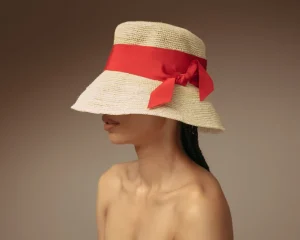 Women's Panama Hats-Sensi Studio Lamp Shade Crochet hat