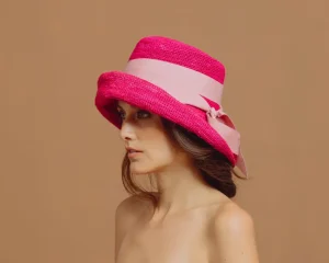 Women's Panama Hats-Sensi Studio Lamp Shade Crochet hat