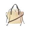 Handbags-Sensi Studio Leather Handle Canasta