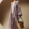 Rtw-Sensi Studio Long Sleeve Pussybow Tie Dress