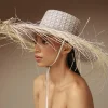 Women's Panama Hats-Sensi Studio Mariposa Extra Frayed Brim Hippie