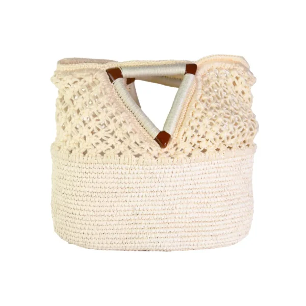 Handbags-Sensi Studio Netted Beach Basket
