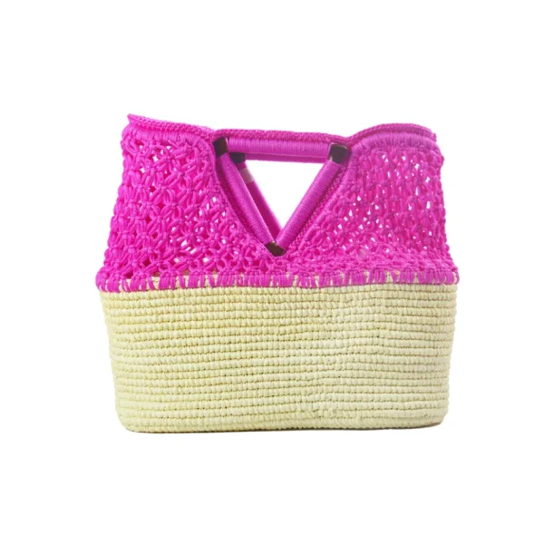 Handbags-Sensi Studio Netted Beach Basket