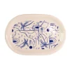 Home-Sensi Studio Oval Platter “Trazos Sicilia” (Set of 2)