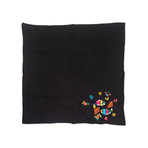 Home-Sensi Studio Pez Hand Embroidered Linen Napkin (Set of 4)