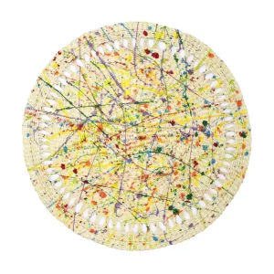 Home-Sensi Studio Pollock Round Placemat (Set of 2)