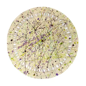 Home-Sensi Studio Pollock Round Placemat (Set of 2)
