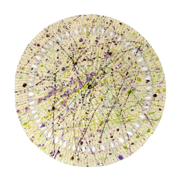 Home-Sensi Studio Pollock Round Placemat (Set of 2)