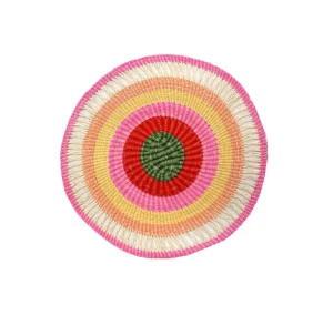 Home-Sensi Studio Round Placemat Pink Tones (Set of 2 Units)