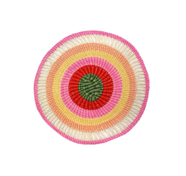 Home-Sensi Studio Round Placemat Pink Tones (Set of 2 Units)