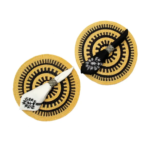 Home-Sensi Studio Round Placemat (Set of 2 Units)