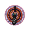 Home-Sensi Studio Round Placemat Shades of purple (Set of 2 Units)