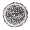 Home-Sensi Studio Round Placemat with Beads & Seashells (Set of 2 Units)